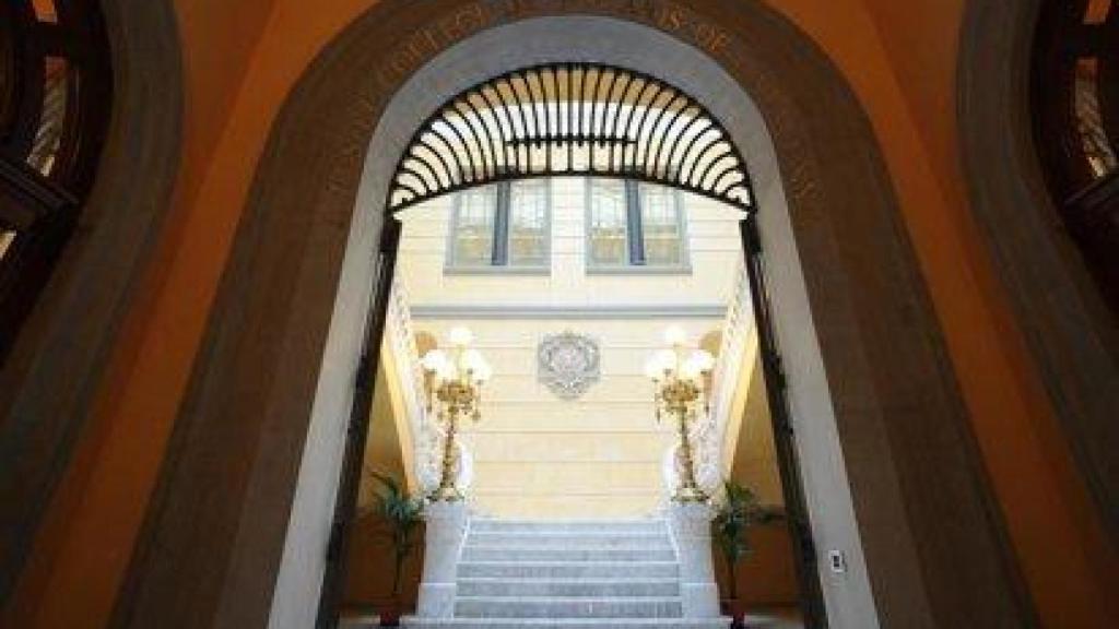 Imagen de la planta noble del Colegio Notarial de Cataluña