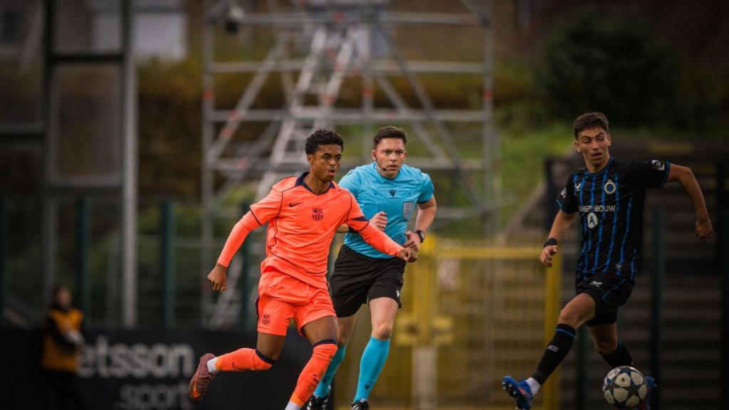 El Juvenil A del Barça perd davant el Club Bruges a la Youth League
