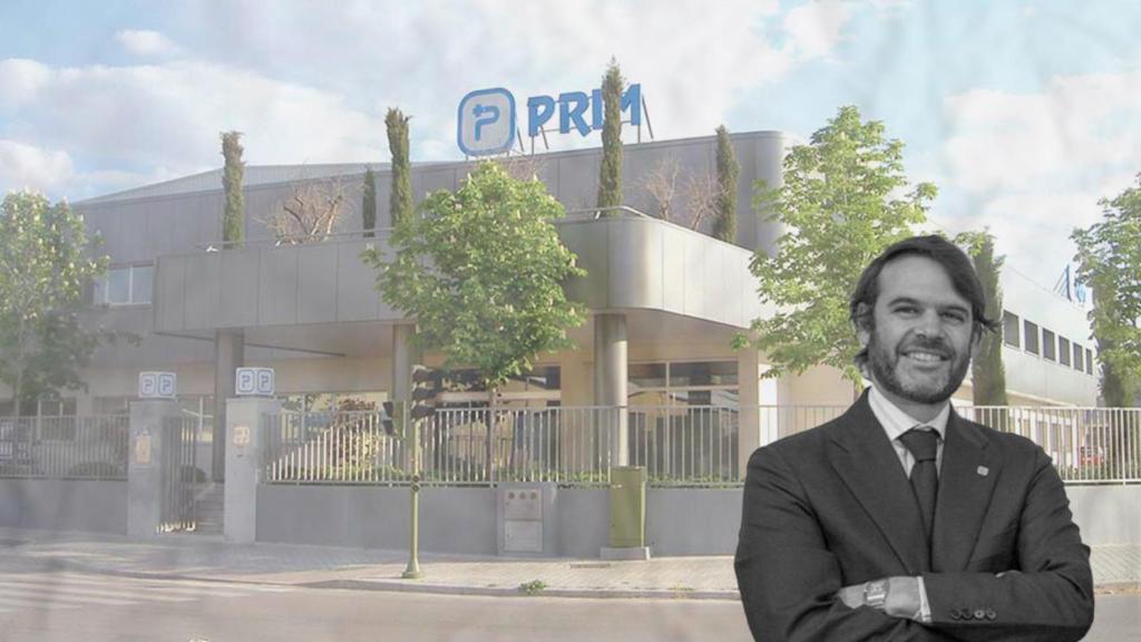 Fotomontaje con Jorge Prim, vicepresidente del grupo Prim