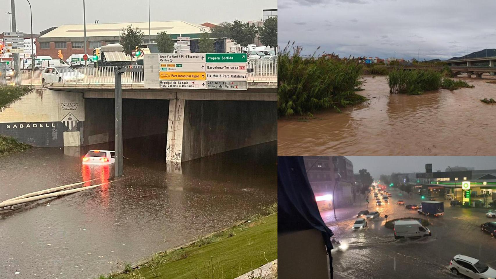 Fotomontaje de varias imágenes de zonas del Vallès Occidental