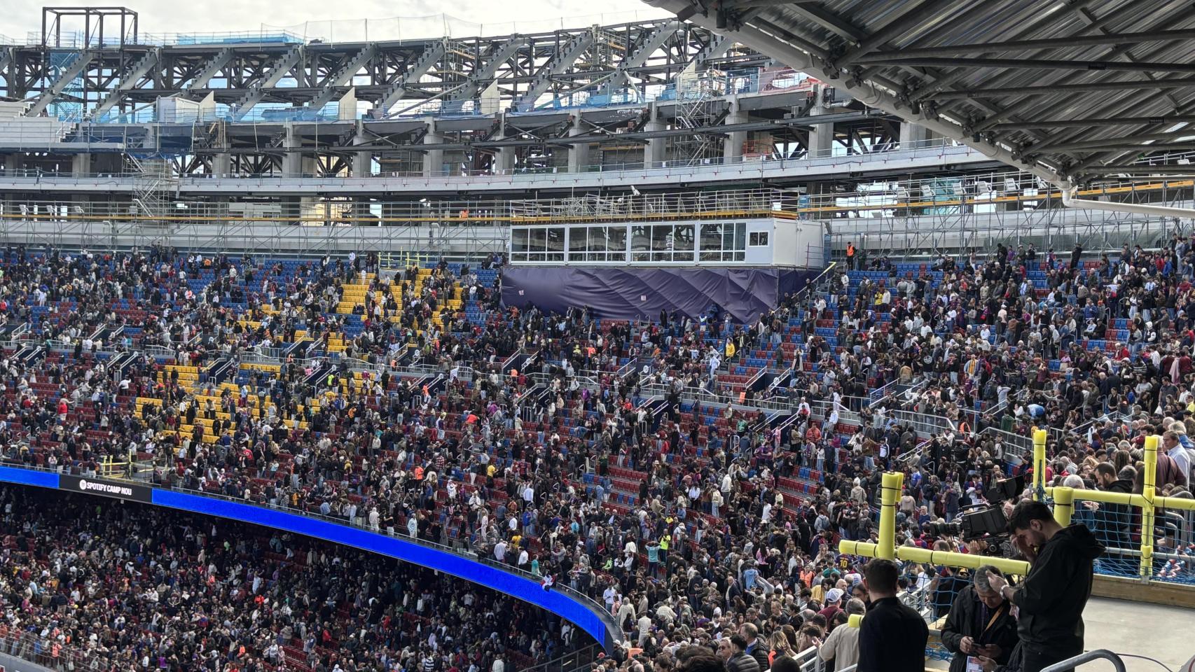 El Spotify Camp Nou a inicios de octubre