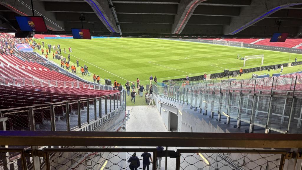 El Spotify Camp Nou a principios de noviembre