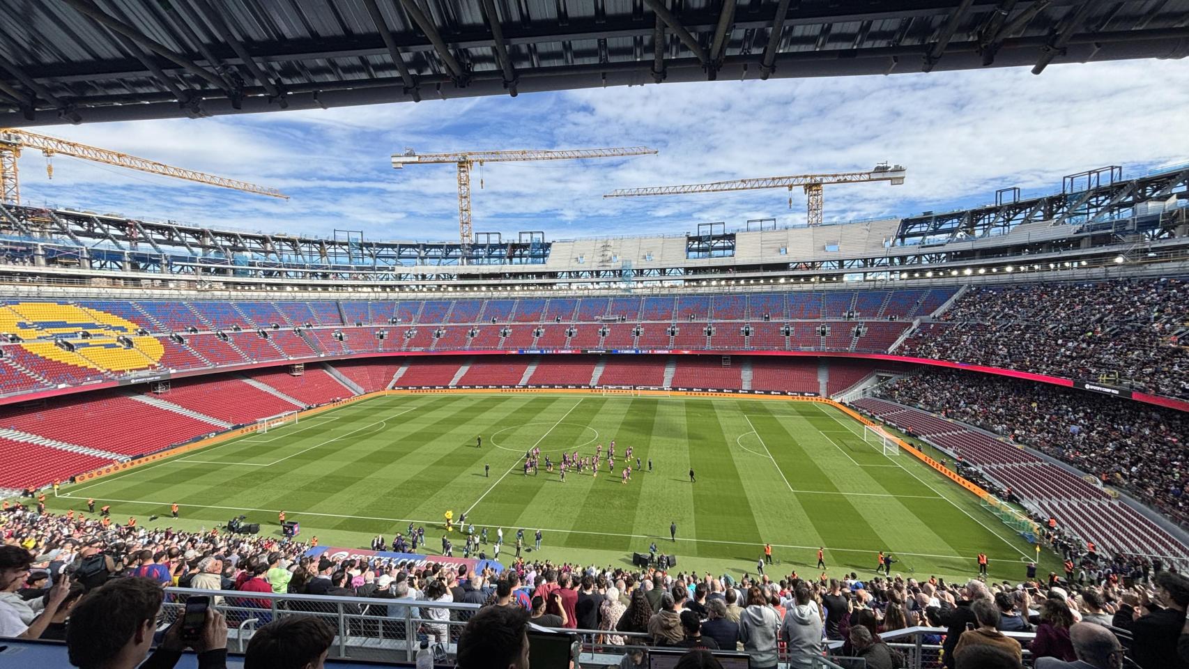 El Spotify Camp Nou a principios de noviembre