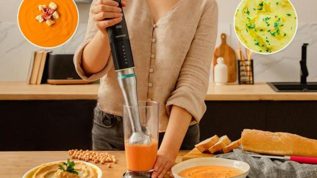 Esta es la batidora de mano de Cecotec que vas a querer para preparar todas tus recetas