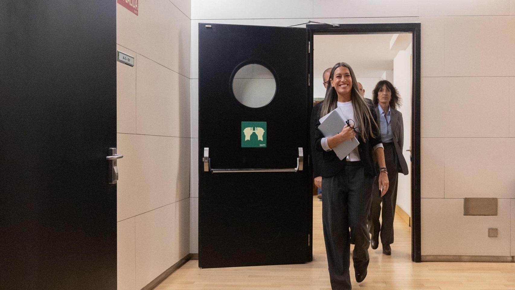La portavoz de Junts en el Congreso, Miriam Nogueras