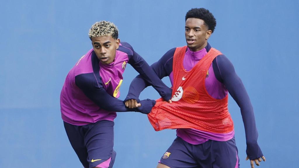 Lamine Yamal y Alejandro Balde, dos futbolistas formados en la Masía que triunfan en el primer equipo