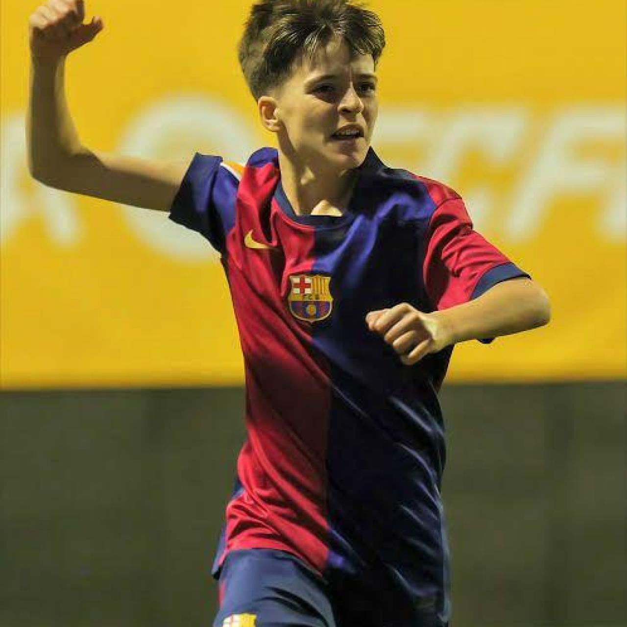 David Moreno amb el Barça