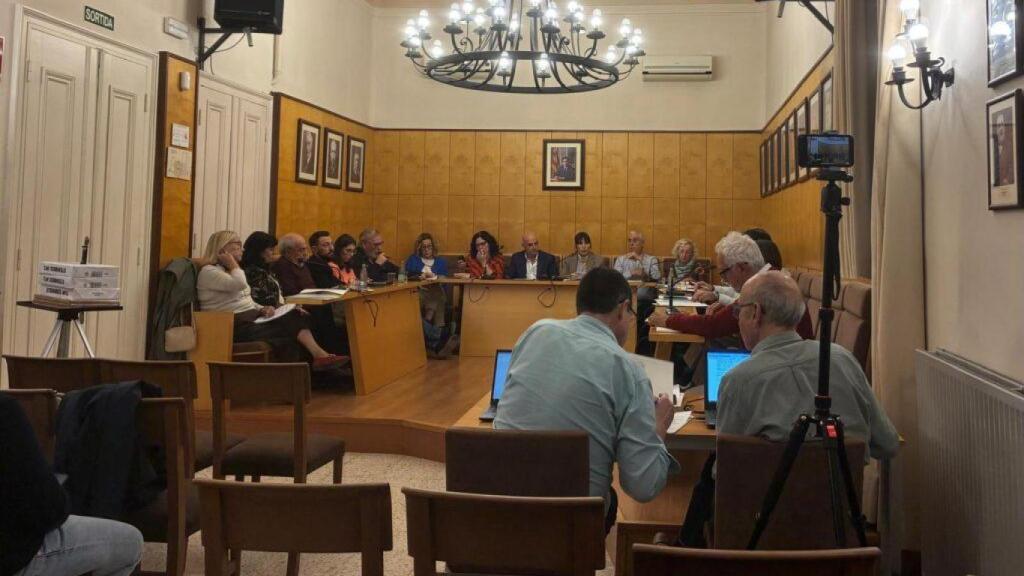 Ple municipal de Palafrugell, a Girona