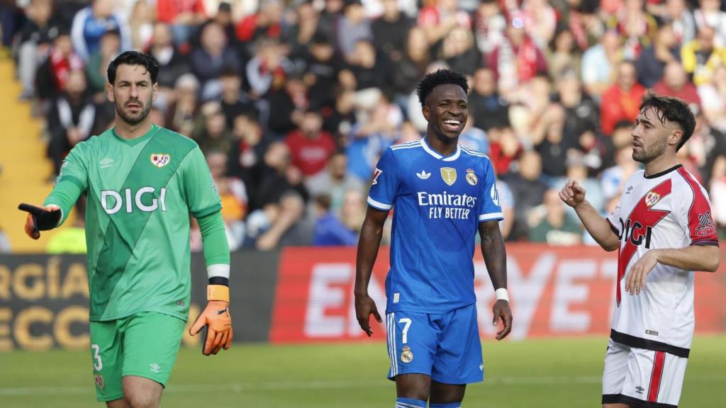 Vinicius Jr en el Rayo Vallecano-Real Madrid