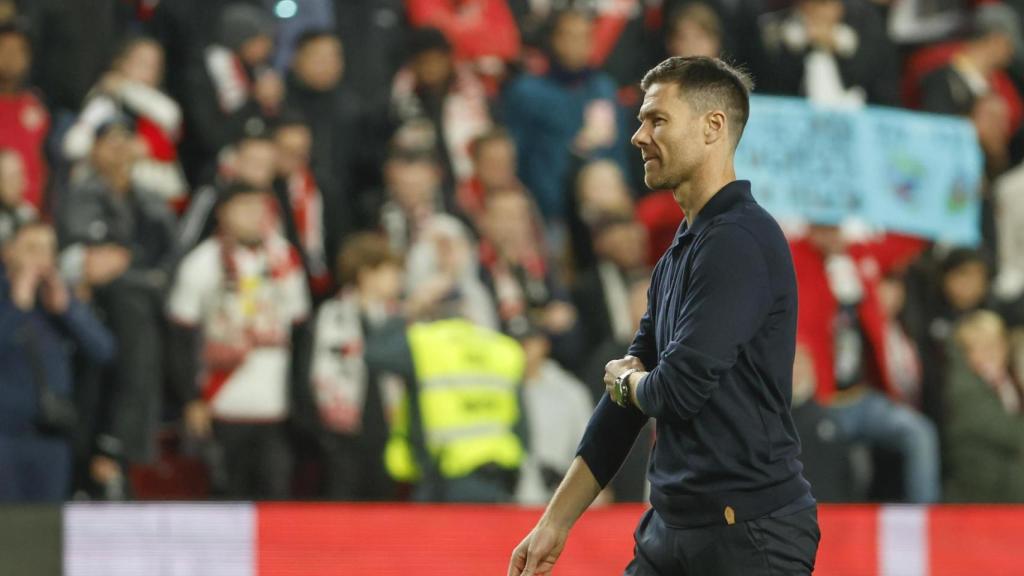 Xabi Alonso al Rayo Vallecano-Reial Madrid