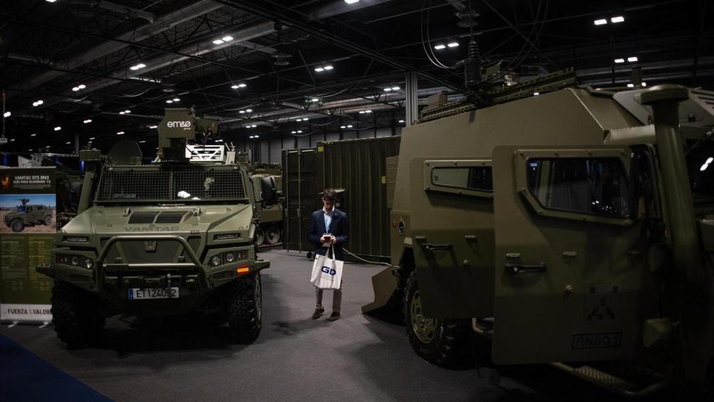 Tancs en una exposició a Madrid (arxiu 2025)