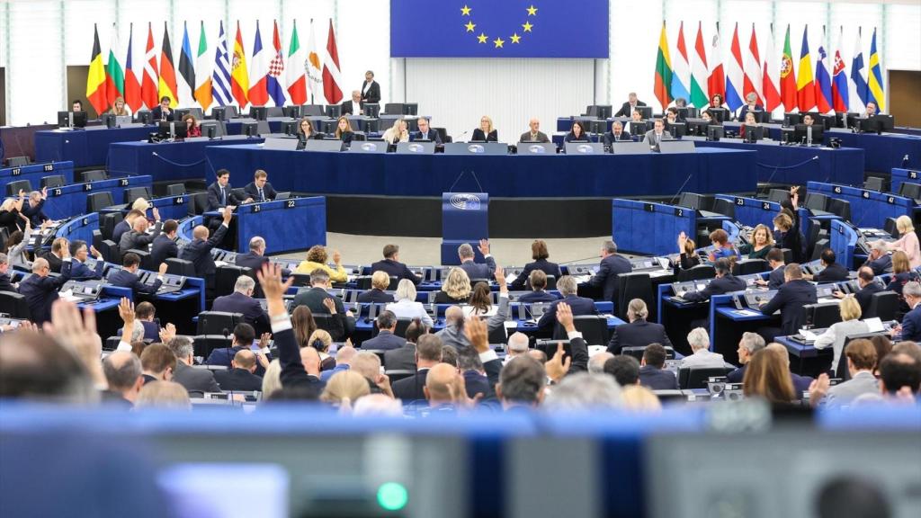 Una sessió del Parlament Europeu (arxiu)