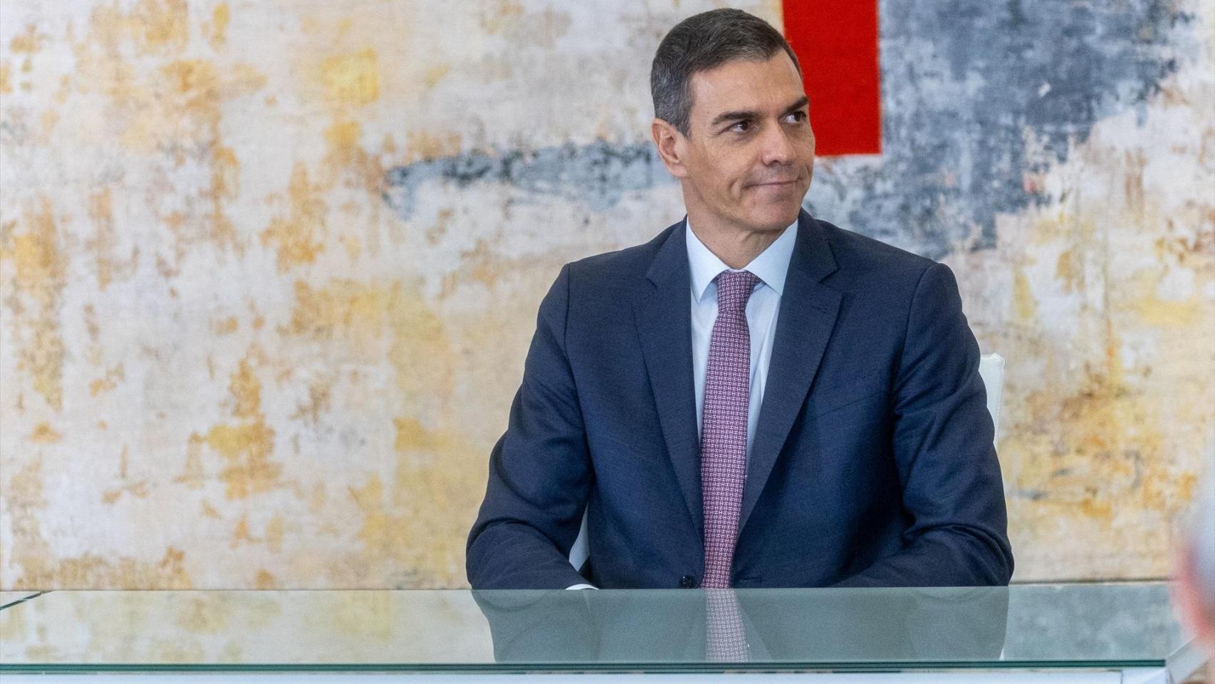El presidente del Gobierno, Pedro Sánchez