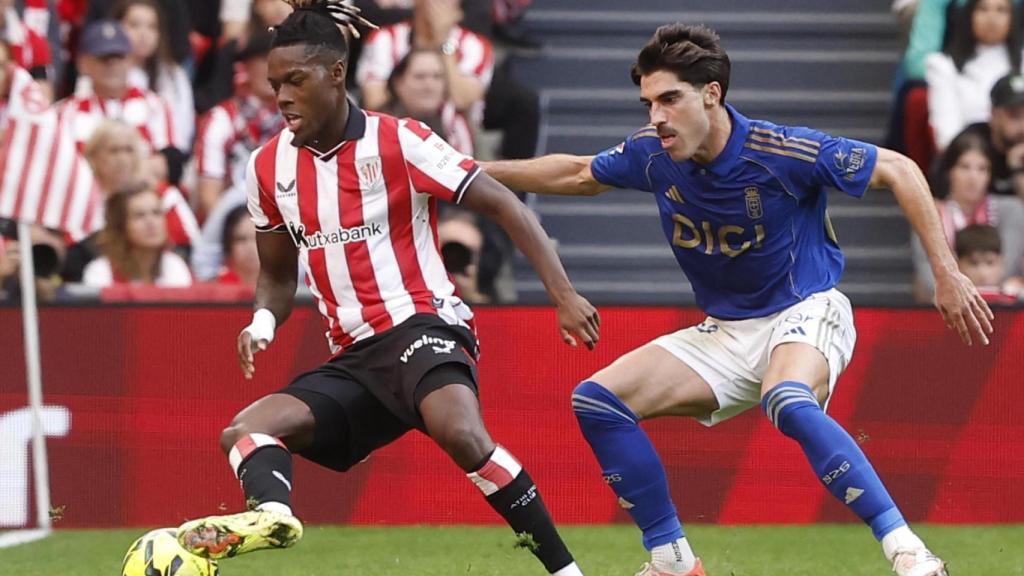 Nico Williams, como Lamine Yamal: golazo contra la pubalgia antes del parón