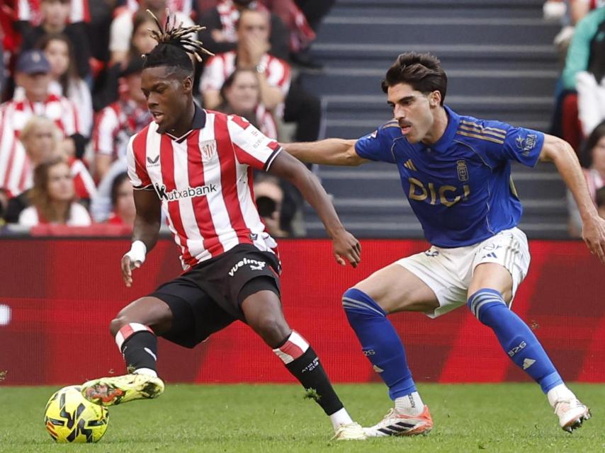 Nico Williams, como Lamine Yamal: golazo contra la pubalgia antes del parón