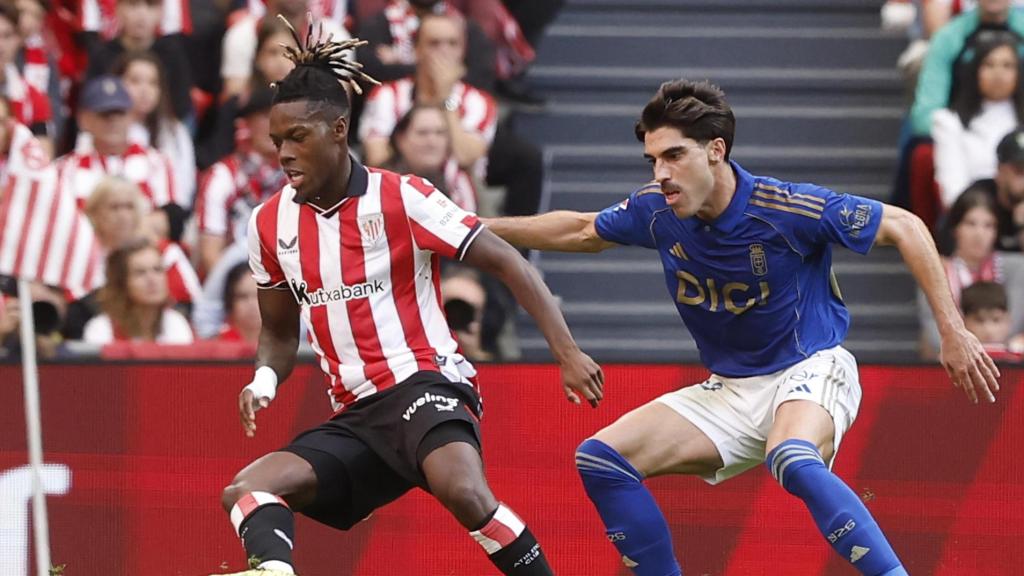 Nico Williams, como Lamine Yamal: golazo contra la pubalgia antes del parón