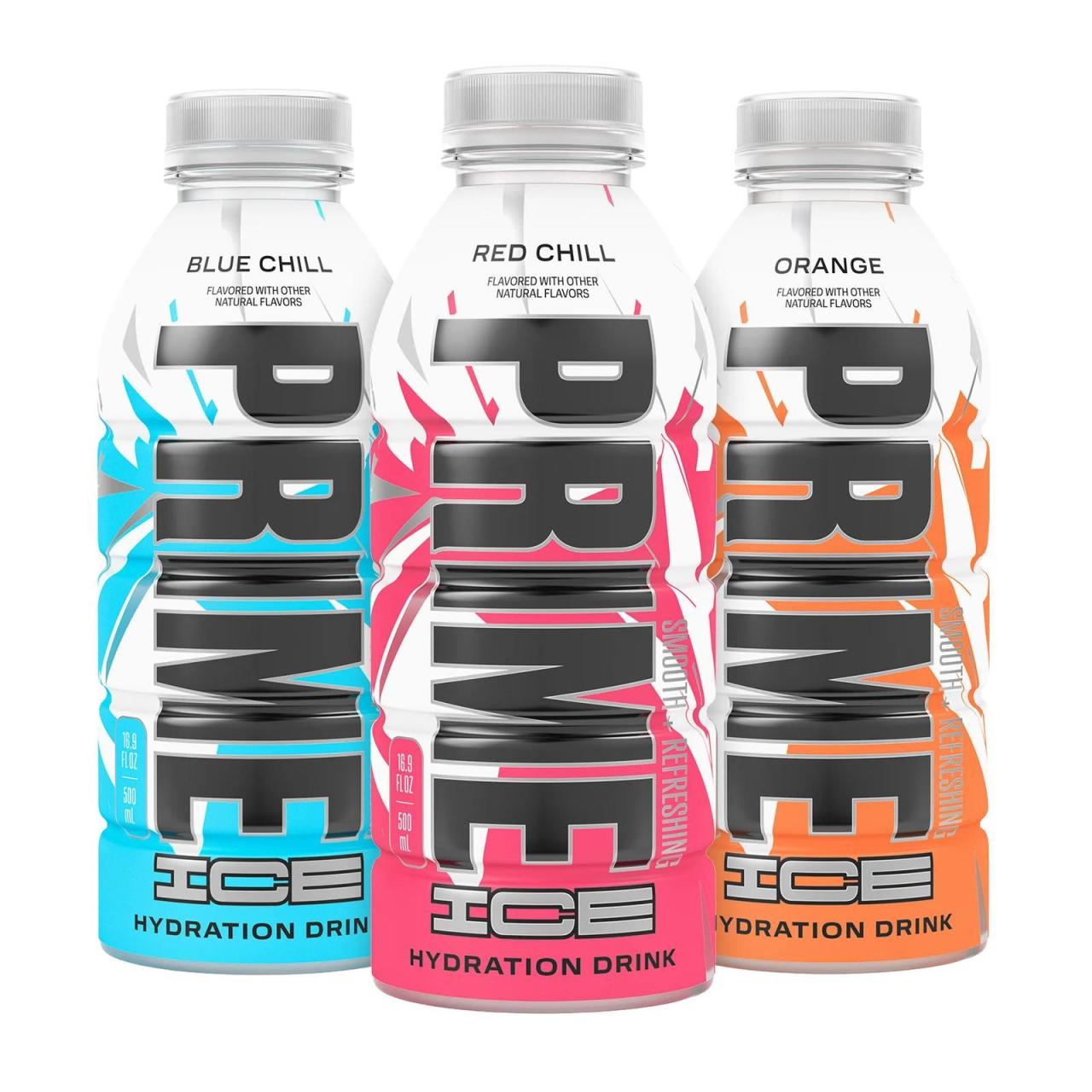 Las botellas de PRIME