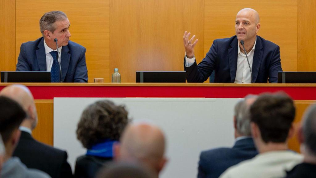 Jordi Mercader y Xavi Vilajoana exponen los números del Barça