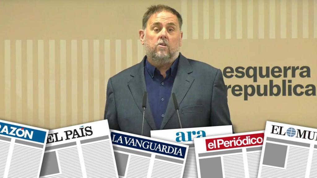 El presidente de ERC, Oriol Junqueras