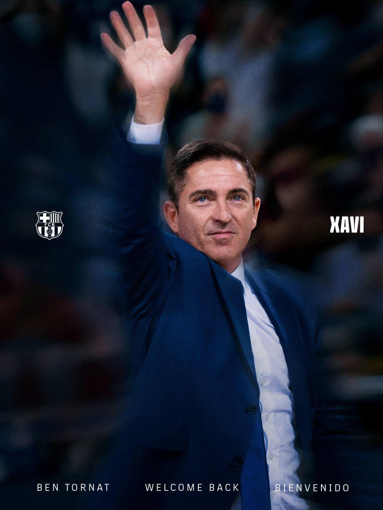 El Barça anuncia el retorn de Xavi Pascual