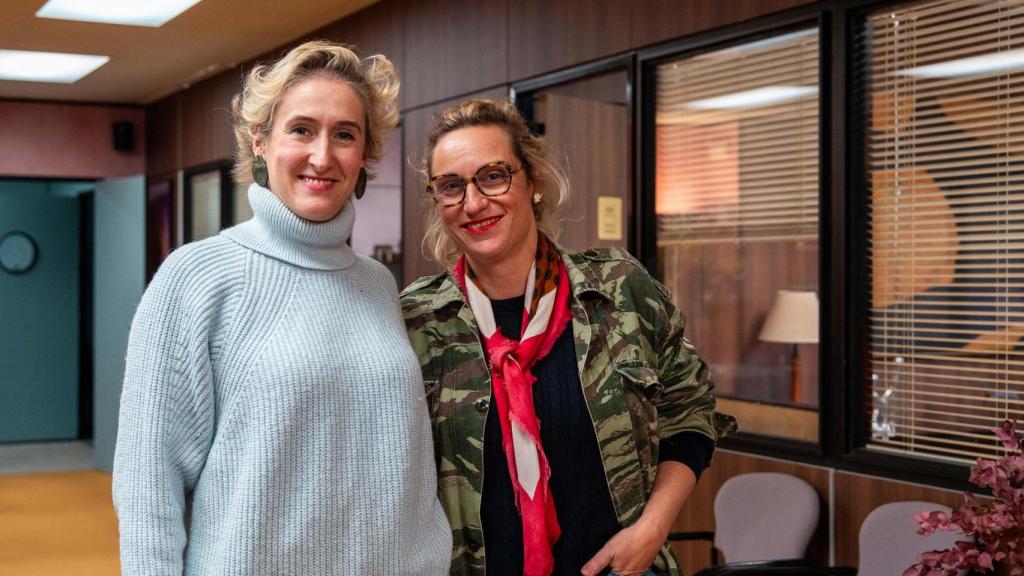 Alejandra Guimerà, productora de Moiré Films i Marina Padró de Rodar & Rodar