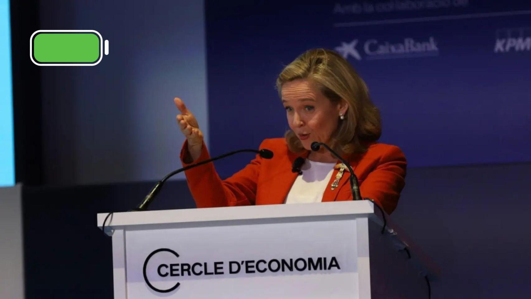 Nadia Calviño, exvicepresidenta primera del Gobierno y presidenta del BEI