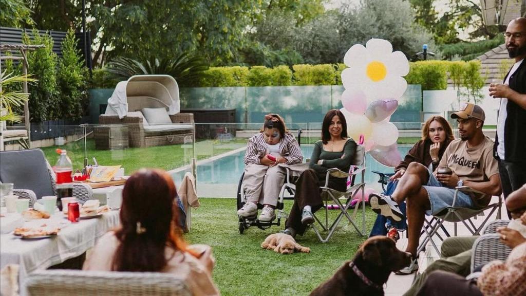 El jardín de la casa de Ronald Araujo