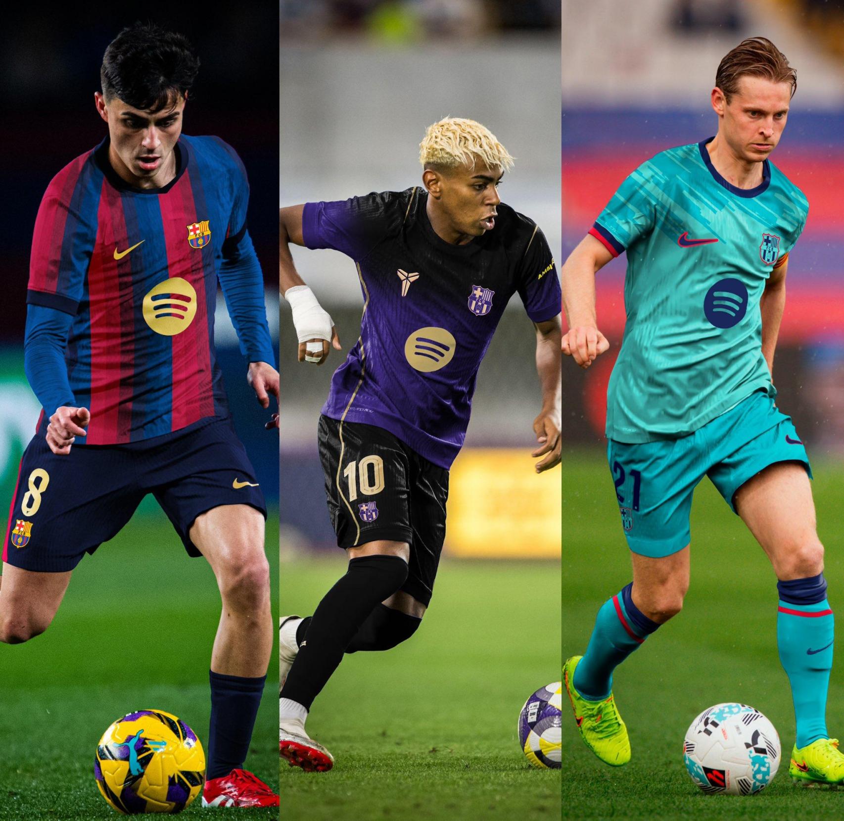 As Ser n Las Tres Equipaciones Del Bar a 2026 27 Nuevo Tributo De 
