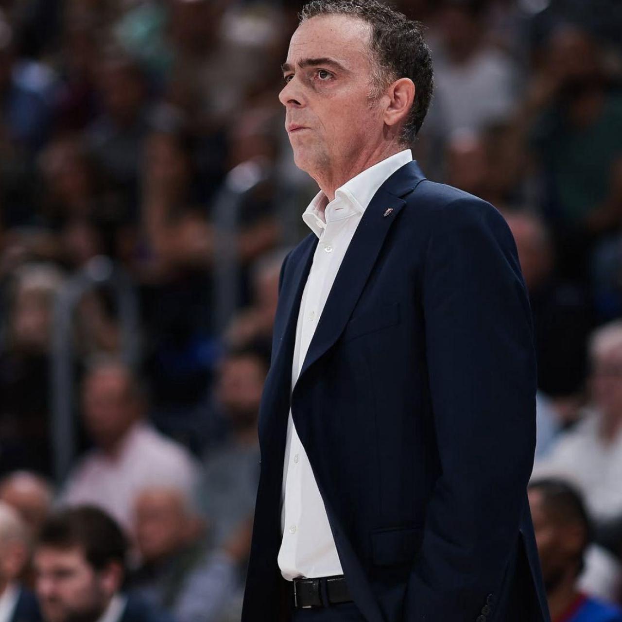 Óscar Orellana en el Barça de basket-Virtus Bolonia de la Euroliga