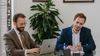 Luis Alberto Álvarez y Juan Madridejos, de JLA Notaría / Cedida