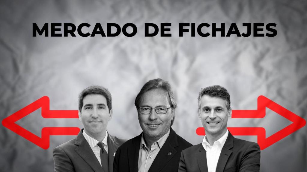 De izq. a dcha., Luis Cobo (Majestic Hotel), Josep Santacreu (Cambra de Barcelona) y Albert Martí (Grupo Mutua Propietarios) / CG