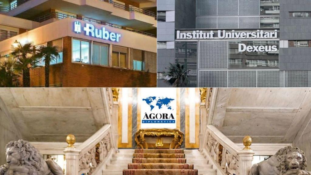 Hospital Ruber Internacional, Hospital Universitario Dexeus y Ágora Diplomática