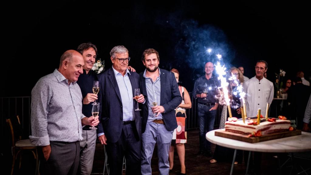 Els Alós, en el 30è aniversari d'Optral