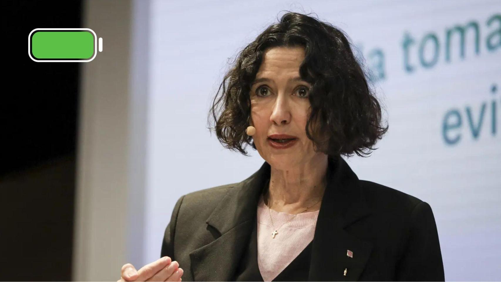 Núria Parlon, 'consellera' de Interior de la Generalitat