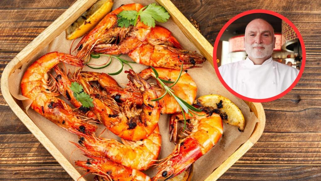 José Andrés y plato