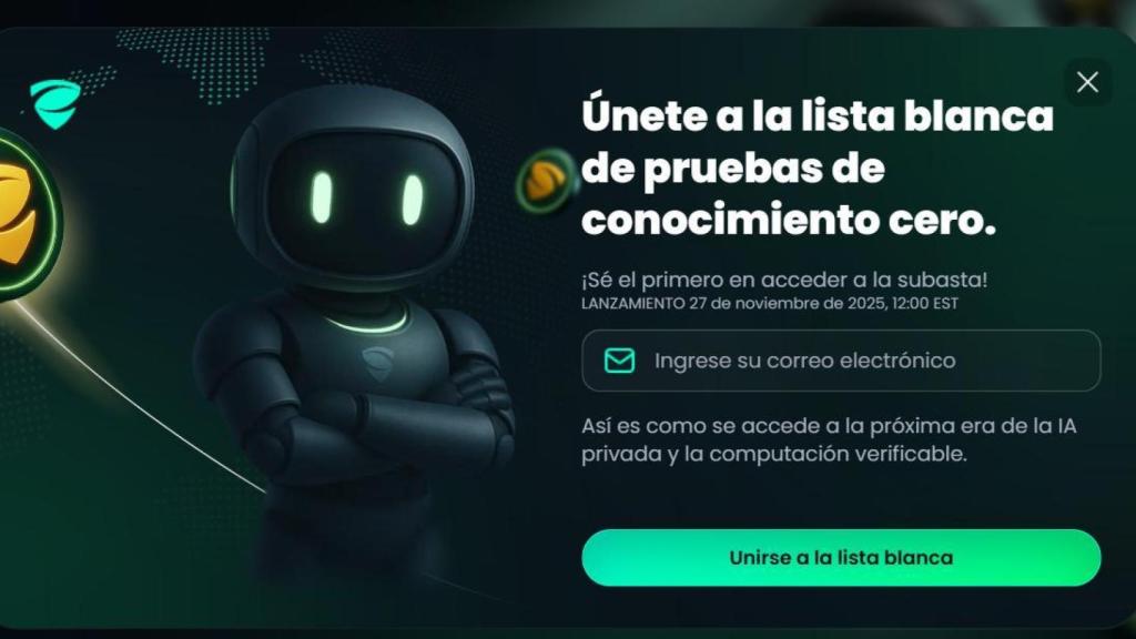 El projecte de Zero Knowledge Proof arrencarà el 27 de novembre de 2025