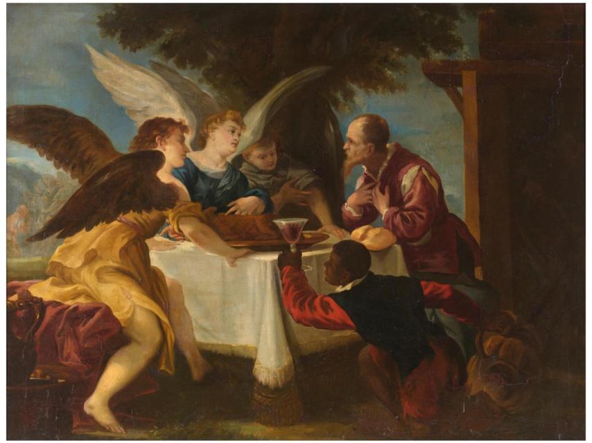 'Abraham y los tres ángeles'