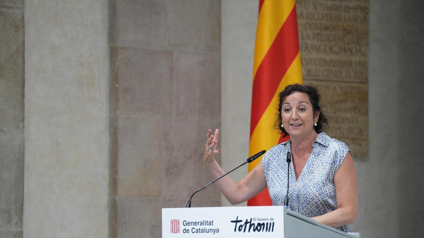 La 'consellera' de Economia i Hisenda de la Generalitat, Alícia Romero (imagen de archivo)