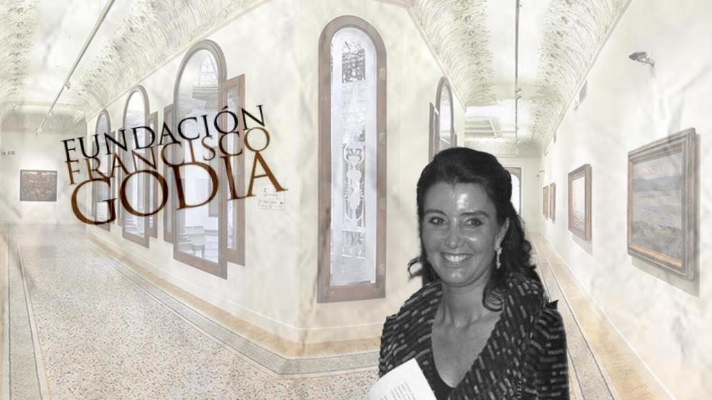 La empresaria Liliana Godia, en la fundación que lleva el nombre de su padre / CG