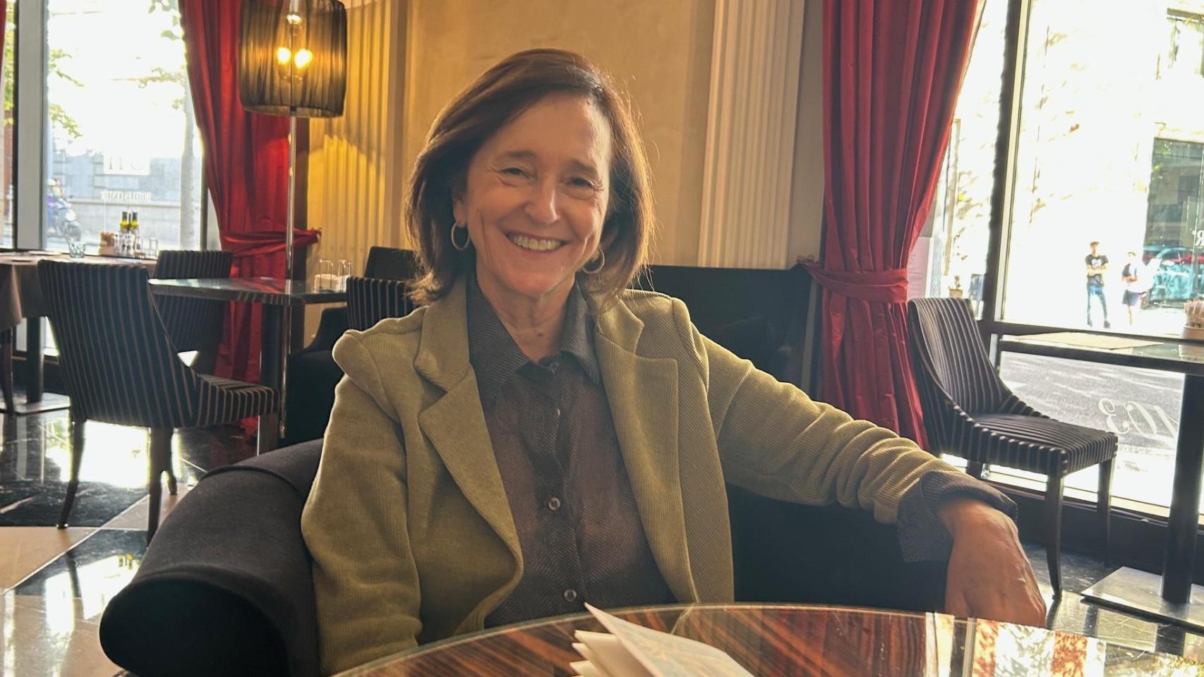 La escritora Ana Santos, autora de 'Sembrar palabras', Premio Espasa de Ensayo 2025, en la entrevista con 'Letra Global'