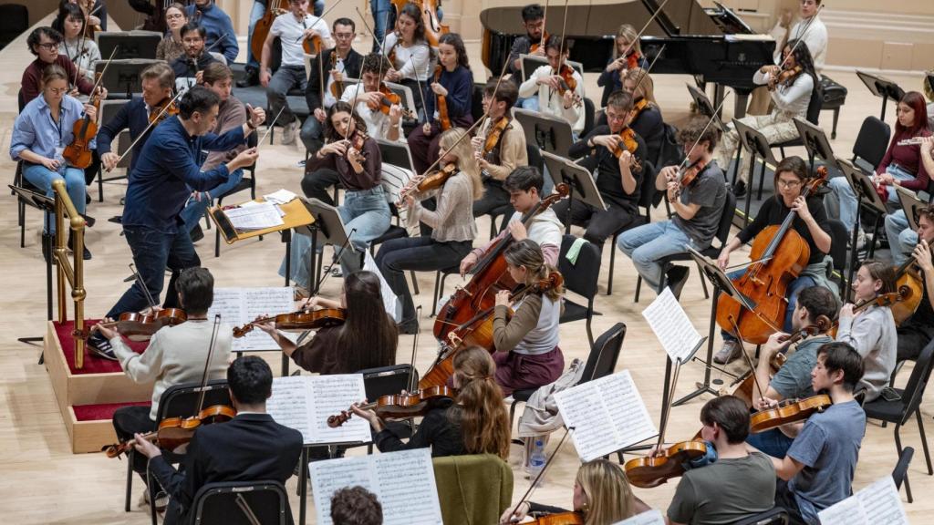Els joves de l'Escola Superior de Música Reina Sofía / EFE