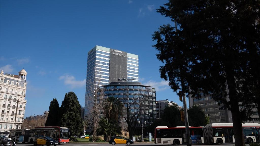 La Torre Godó, seu del grup editor del mateix nom i ubicació històrica de les grans mercantils de la família Godia / EP