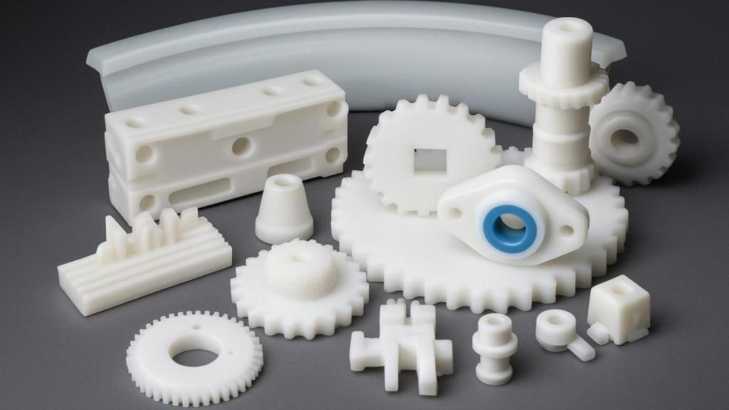 Ejemplo de mecanizados en plástico Fuente: A Tu Manera