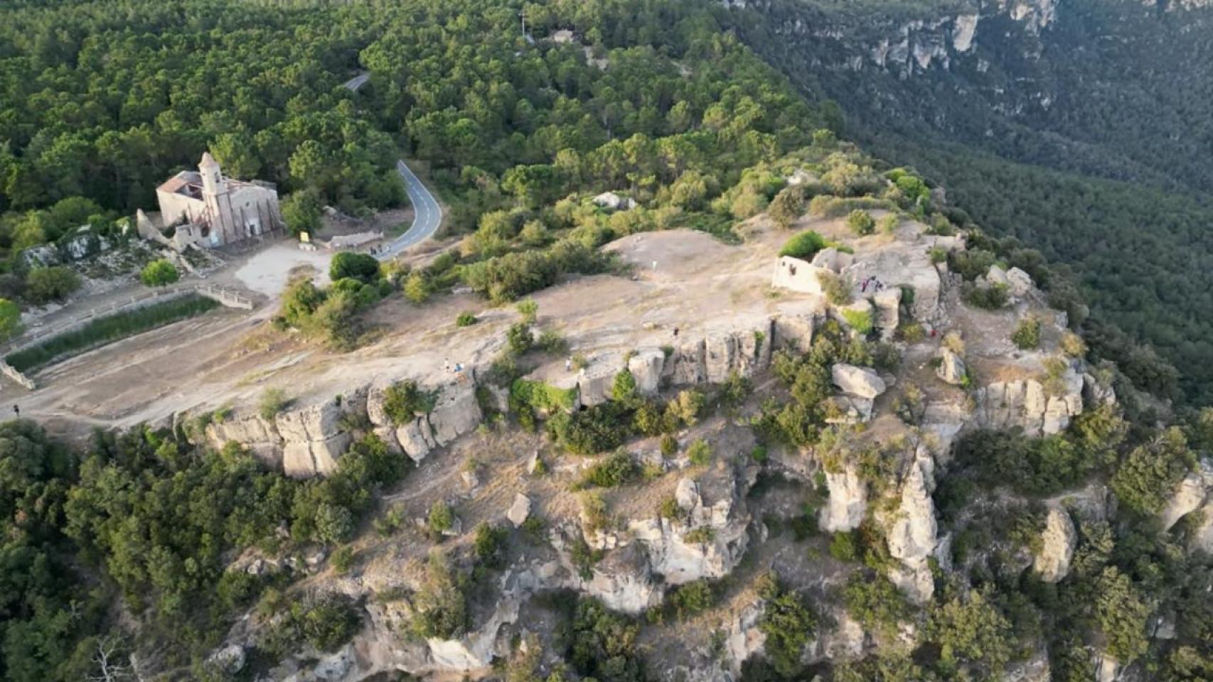 Vista aérea de La Mussara