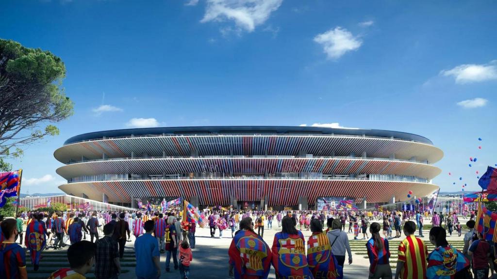 Les imatges de la primera proposta d'AECOM i b720