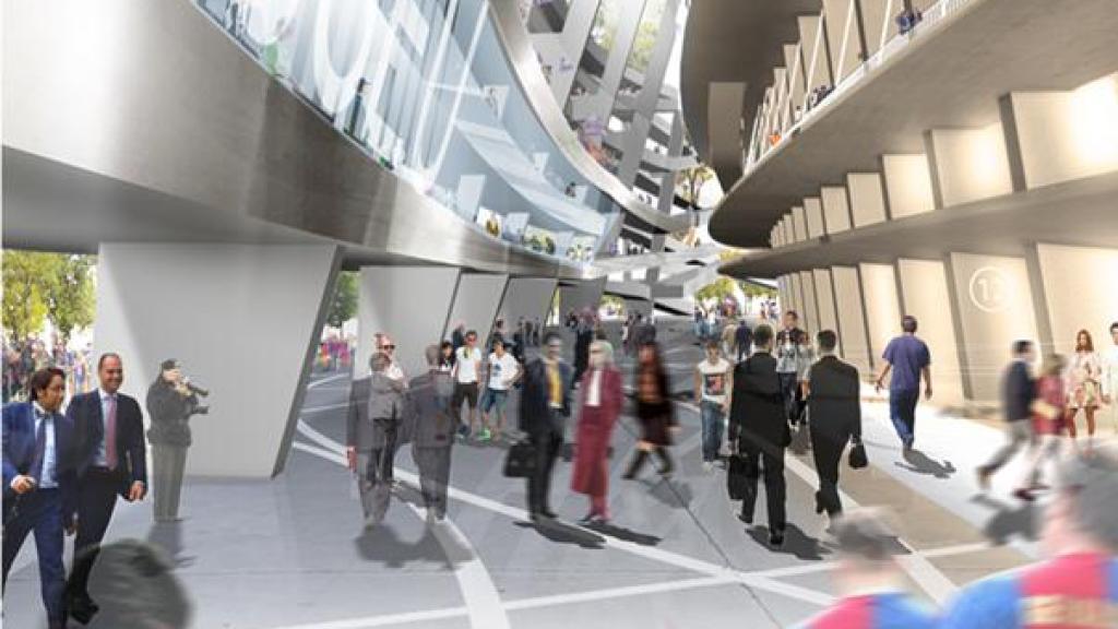 Les imatges de la primera proposta d'AFL i Mateo Arquitectura