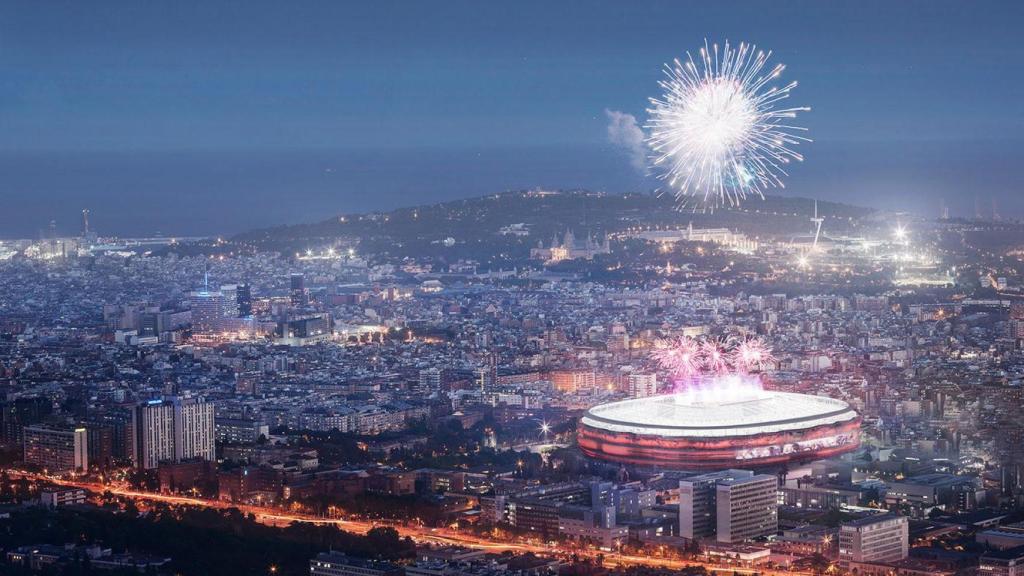 Les imatges de la primera proposta d'Arup Sport i Ricardo Bofill