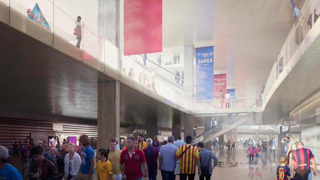 Les imatges de la primera proposta d'Arup Sport i Ricardo Bofill