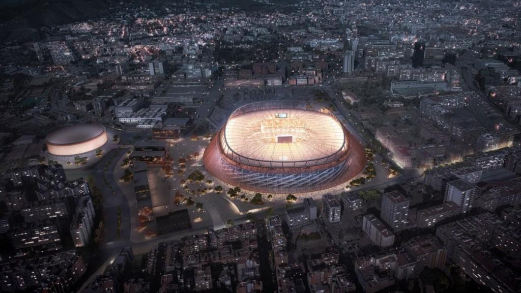 Les imatges de la primera proposta de BIG, IDOM i BAAS Arquitectes