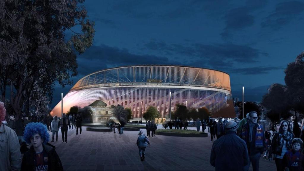 Les imatges de la primera proposta de BIG, IDOM i BAAS Arquitectes